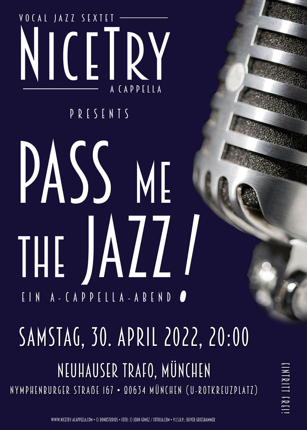 NT Pass Me The Jazz Plakat 2022 3 Trafo blau