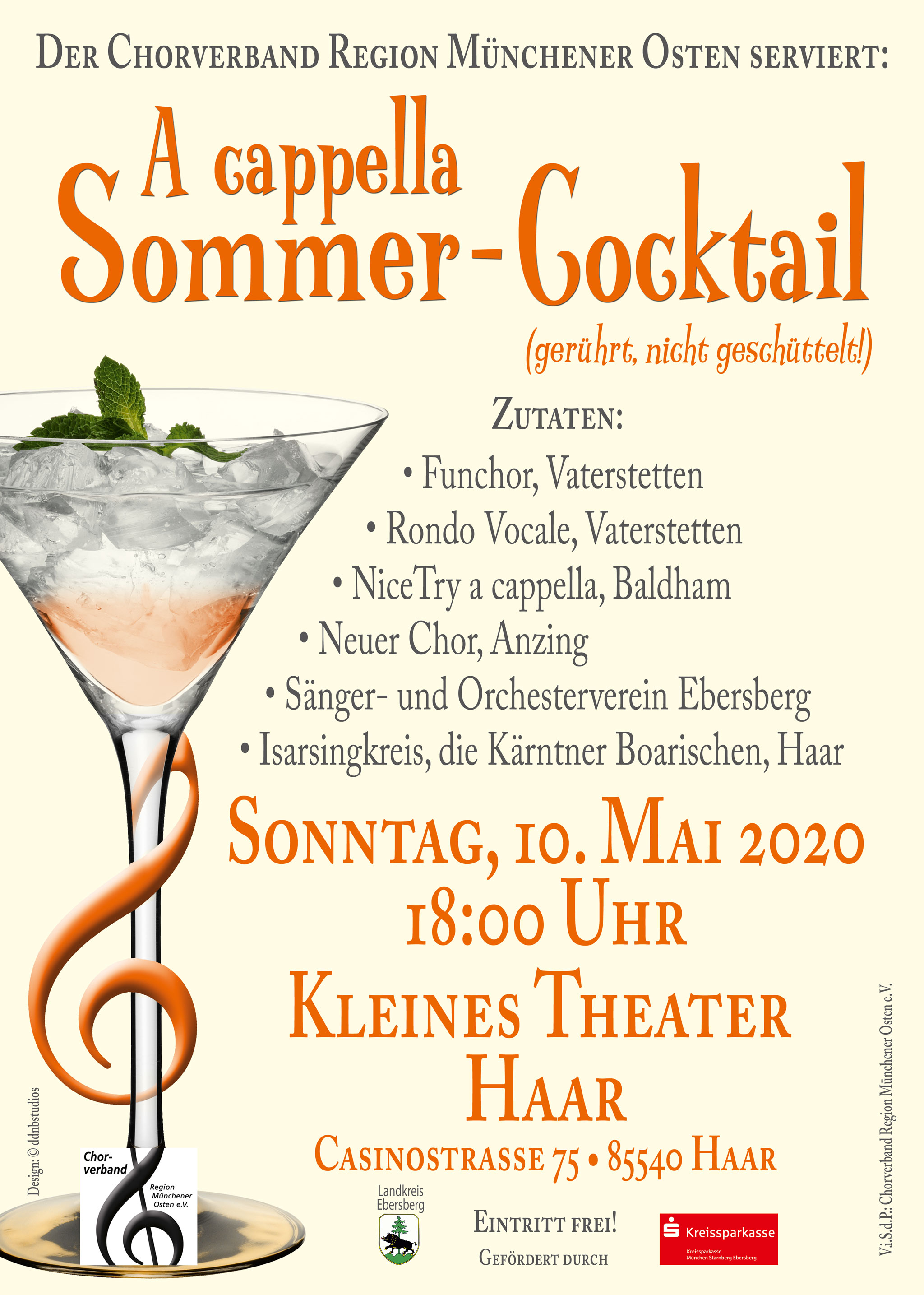 A Cappella Sommer Cocktail 2020