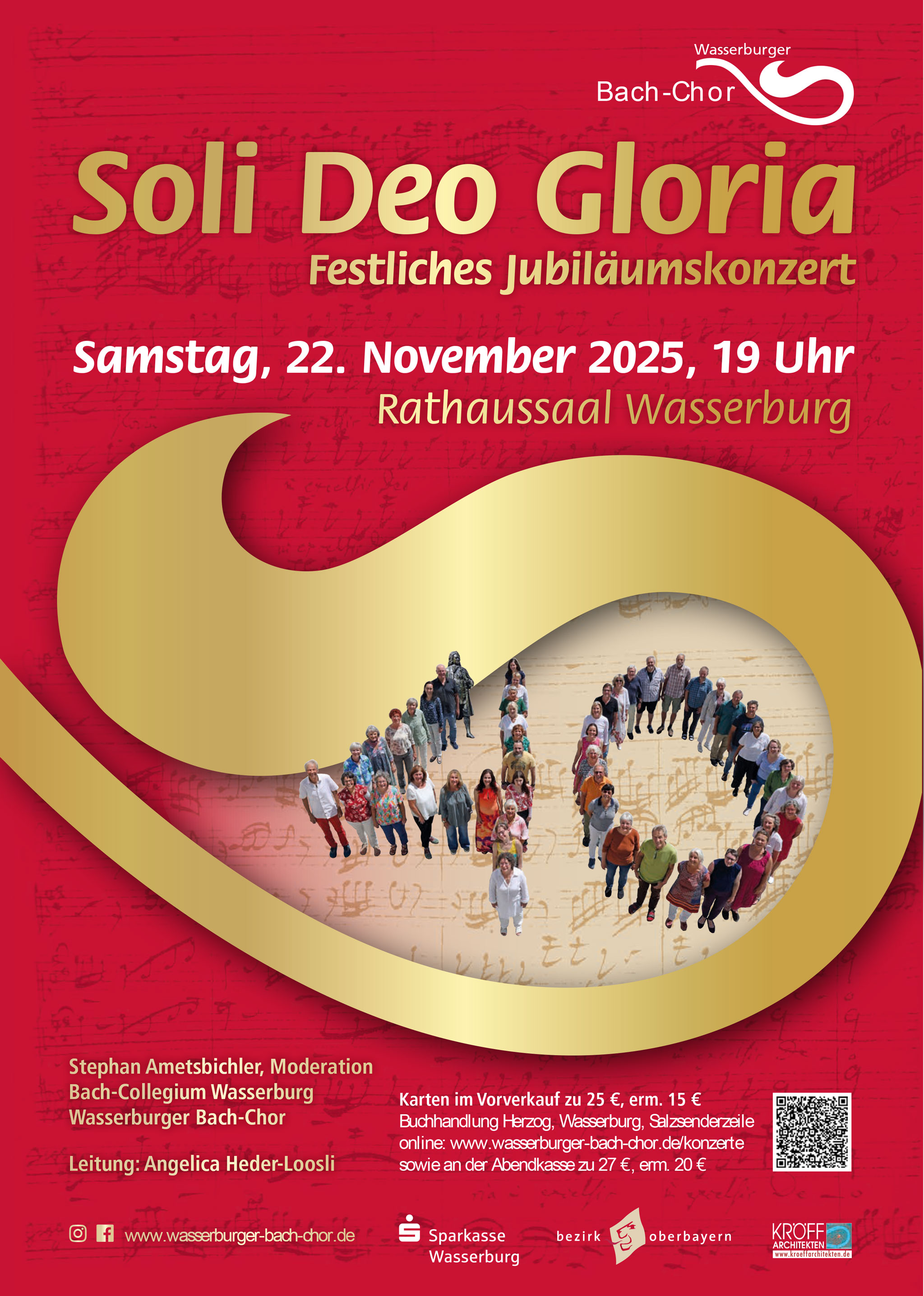 Jubilaeumskonzert Plakat